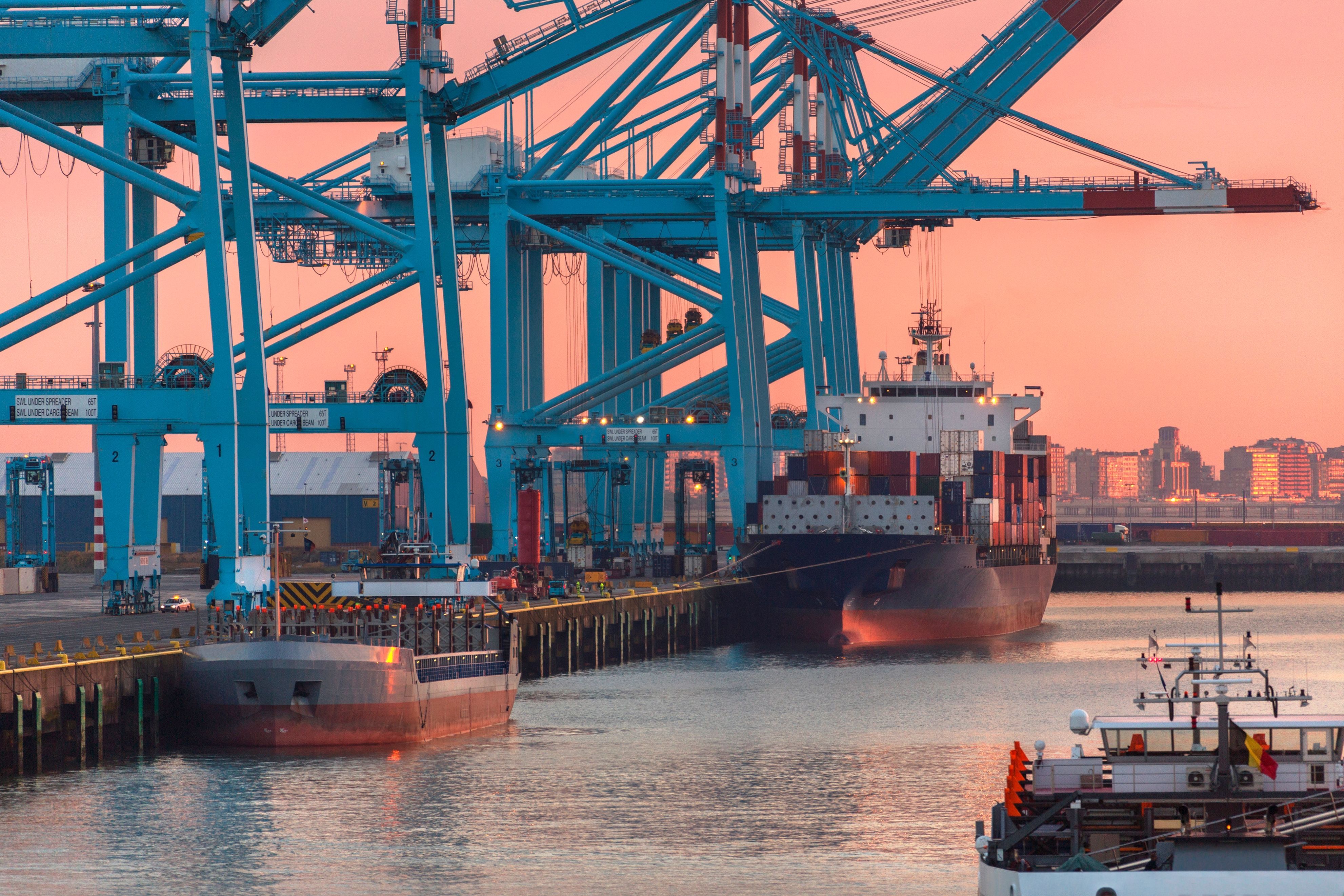 Harbour drone monitoring scenario