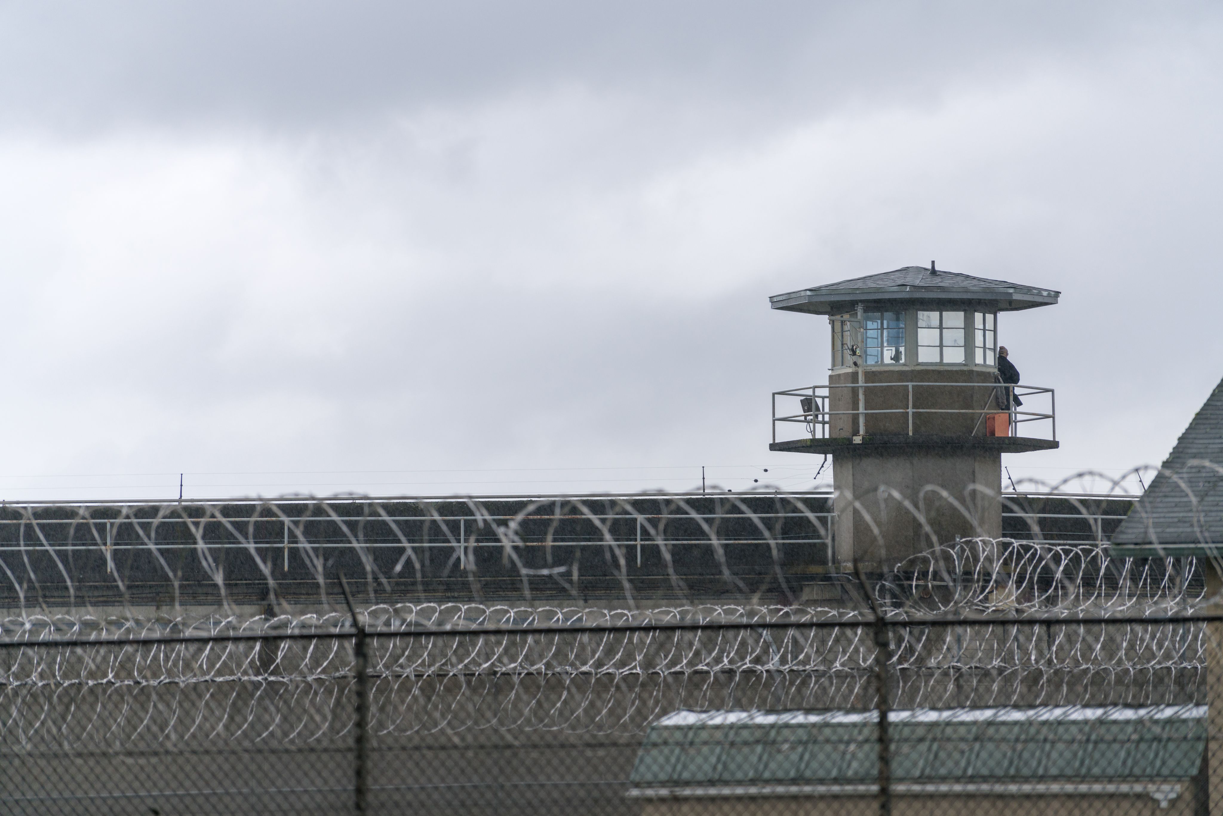 Prison drone monitoring scenario